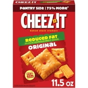 Cheez-It Reduced Fat Original Baked Snack Cheese Crackers, Made with 100% Real Cheese, 11.5 oz