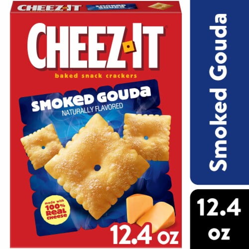 Cheez-It Smoked Gouda Cheese Snack Crackers 12.4 oz Packaging May Vary