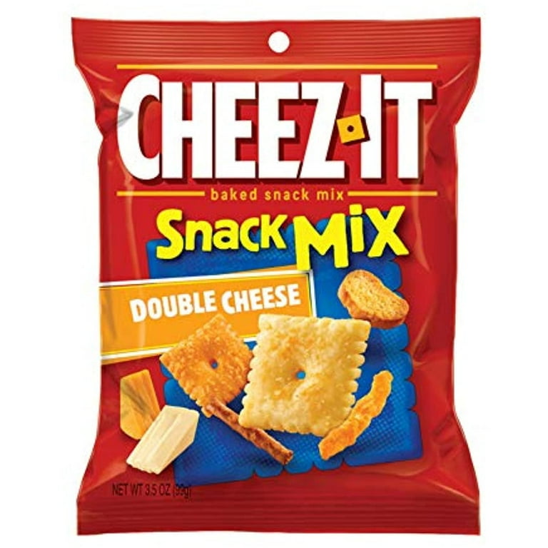 Cheez It Snack Mix Double Cheese 4.25 Oz. (Pack Of 6