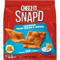 thumbnail image 1 of Cheez-It Snap'd Cheddar Sour Cream and Onion Cheese Crackers 7.5 oz - Pack of 2, 1 of 5