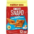 thumbnail image 1 of Cheez-It Snap'd Cheese Cracker Chips, Thin Crisps, Lunch Snacks, Cheddar Sour Cream Onion, 12oz Bag (1 Bag), 1 of 5