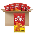 thumbnail image 1 of Cheez-It Snap'd Cheese Crisps, Cheesy Baked Snacks, Lunch Snacks, Double Cheese, 2.2oz Pouch (6 Pouches), 1 of 6