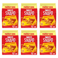 thumbnail image 1 of Cheez-It Snap'd Double Cheese Cracker Chips, Thin Crisps, 12 oz (Pack of 6), 1 of 5