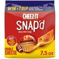 thumbnail image 1 of Cheez-It Snap'd Double Cheese Cracker Chips, Thin Crisps, 7.5 oz (Pack of 6), 1 of 5