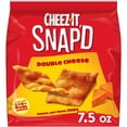thumbnail image 1 of Cheez-It Snap'd Double Cheese Cheesy Baked Chips, Lunch Snacks, 7.5 oz, 1 of 11