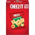 thumbnail image 1 of Cheez-It White Cheddar Baked Snack Crackers, Lunch Snacks, 12 Count, 1 of 12