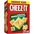 thumbnail image 1 of Cheez-It White Cheddar Cheese Crackers, Baked Snack Crackers, 21 oz (Pack of 4), 1 of 5