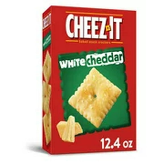 Cheez-It White Cheddar Cheese Crackers 12.4 oz (Pack of 32)
