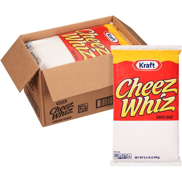 Cheez Whiz Cheese Sauce, 6 ct Casepack for Breakrooms - Walmart