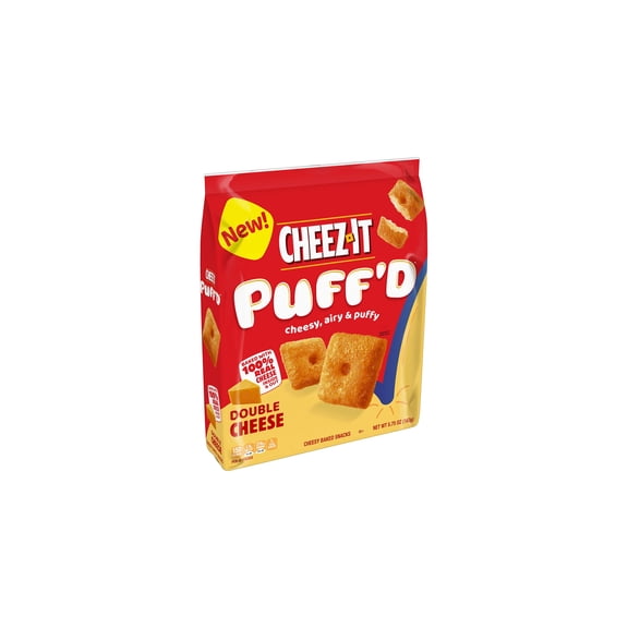 Cheez-It Puff'd Cheesy Baked Snacks (Pack of 6)