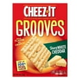 thumbnail image 1 of Cheez-it Grooves Crispy Cracker Chips (Pack of 8), 1 of 1