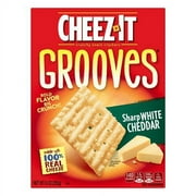Cheez-it Grooves Crispy Cracker Chips (Pack of 12)