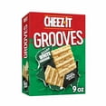 thumbnail image 1 of Cheez-it Grooves Sharp White Cheddar 9 oz (Pack of 5), 1 of 9