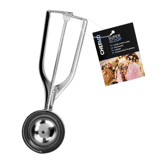 Chef Aid Chrome Ice Cream Scoop