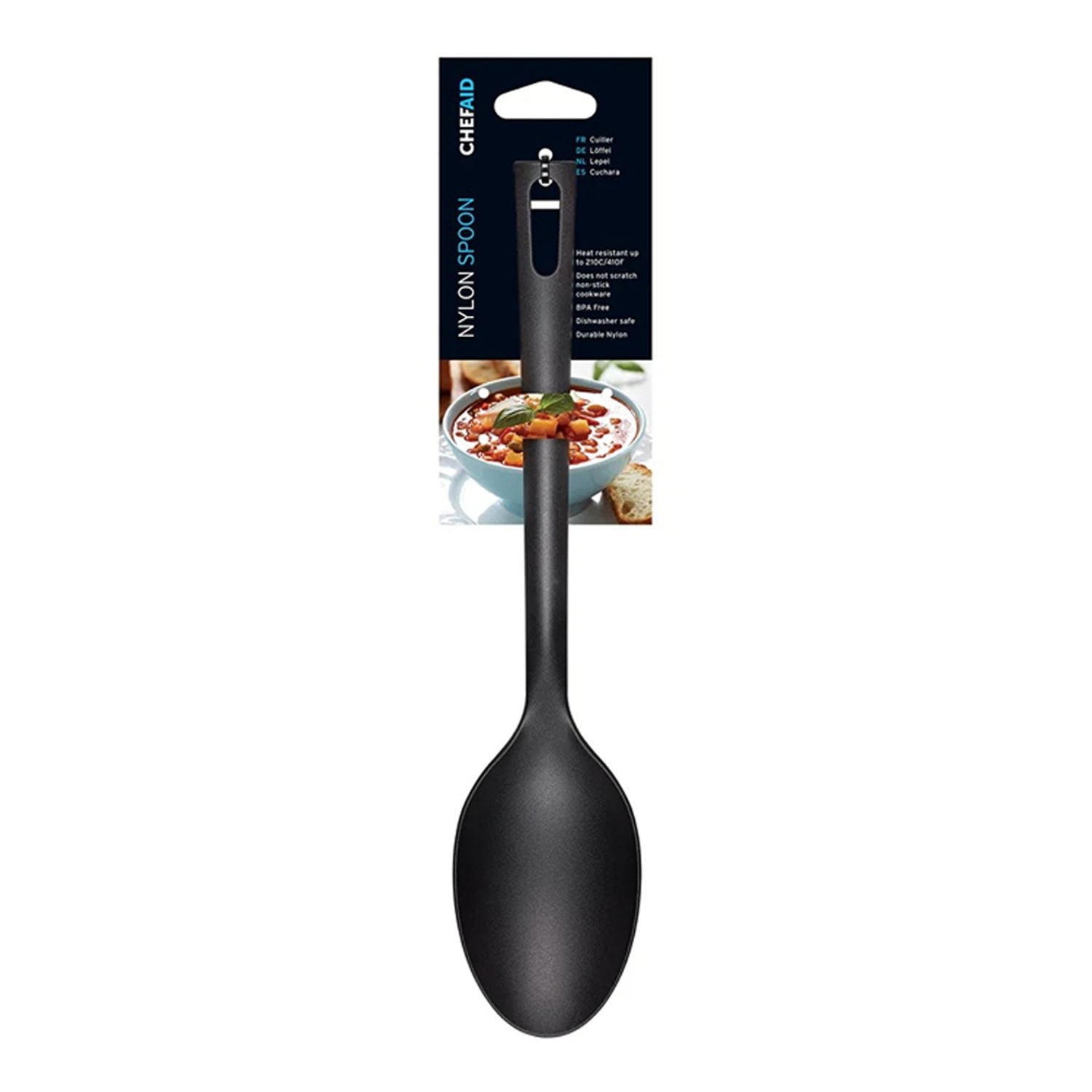 Chef Aid Set 3 Imbuti In Plastica Bianca, Dimensioni Varie, Infrangibili Per Cucina - 2