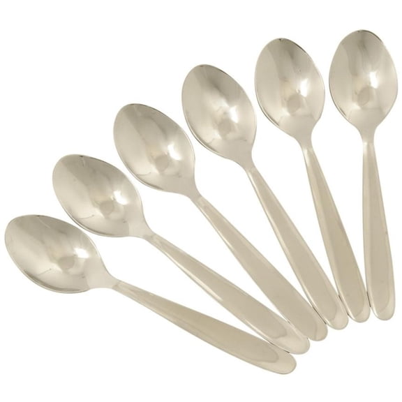 Chef Aid Stainless Steel Teaspoons (Set of 6)