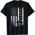 thumbnail image 1 of Chef American Flag Design Cook Cooking T-Shirt, 1 of 4