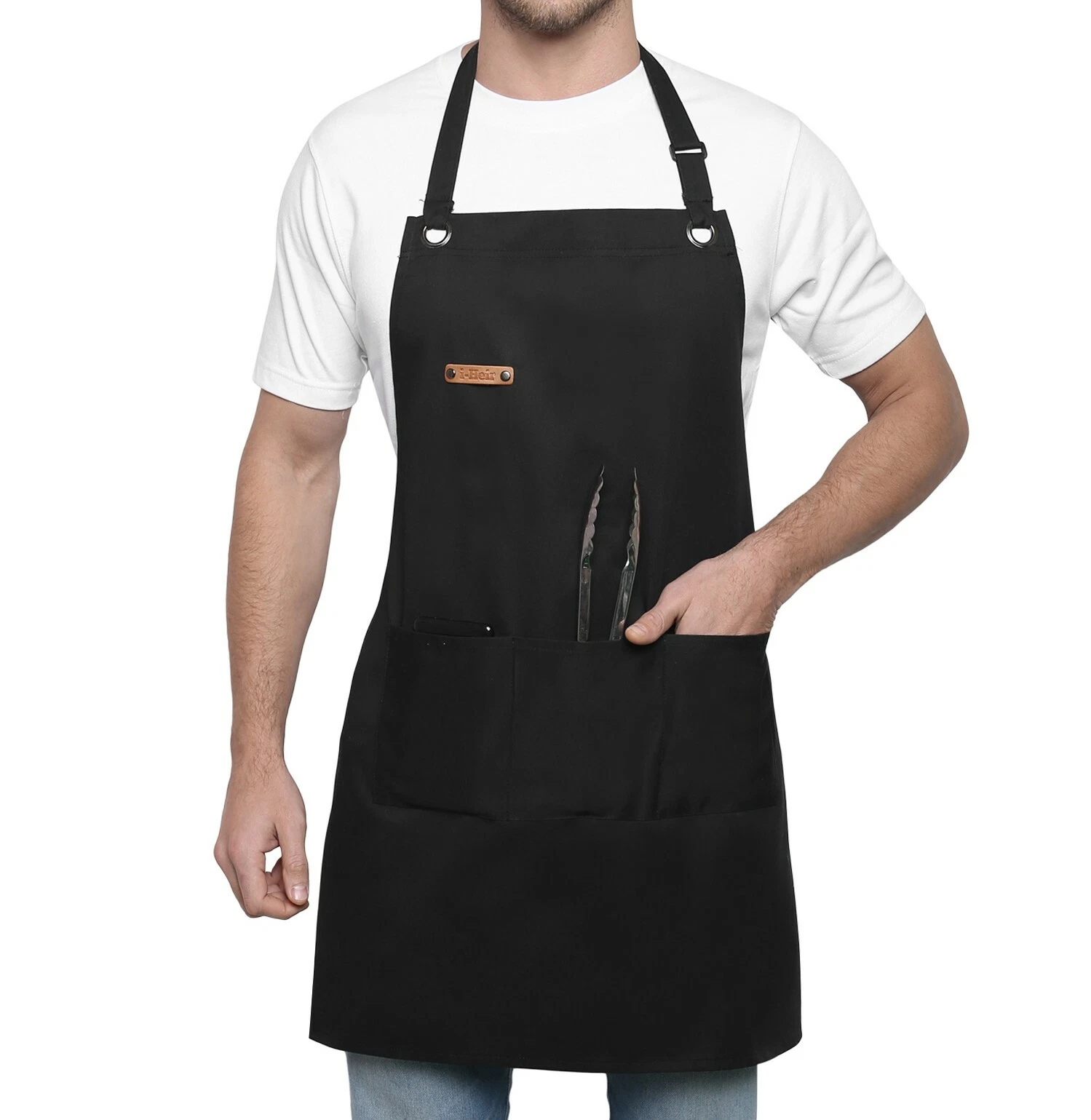 Chef Apron 100 Polyester Adjustable Professional Kitchen Bbq chef-apron-100-polyester-adjustable-professional-kitchen-bbq