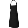 thumbnail image 1 of Chef Apron for Women Men with Pockets Cotton Kitchen Cooking Long Plain Aprons Black 35x27 Inches, 1 of 5