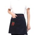 thumbnail image 1 of Chef Aprons Retro Cotton Maid Short Waist Waiter Waitress Half Apron, 1 of 5