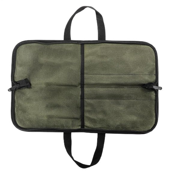 Chef Bag Outdoor Cutlery Storage Organizer Durable Canvas Kitchen Tools For Camping Hiking Cooking