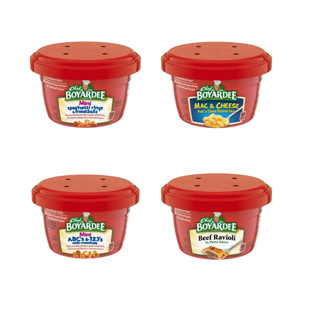 Chef Boyardee 12-Count Pasta Bowl Variety  Ready-to-Eat 7.5 oz Microwave Meal