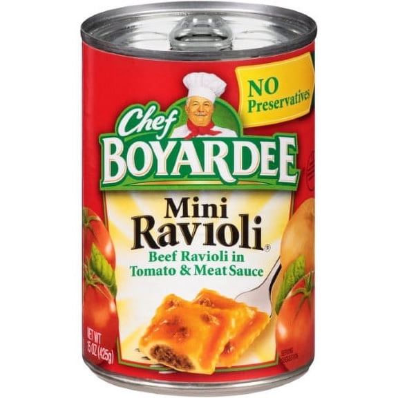 Chef Boyardee Beef Mini Ravioli (Pack of 4)