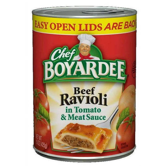 Chef Boyardee Beef Ravioli Pasta, 15 Ounce -- 24 per case