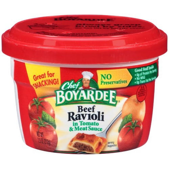Chef Boyardee Beef Ravioli in Tomato & Meat Sauce (Pack of 2)