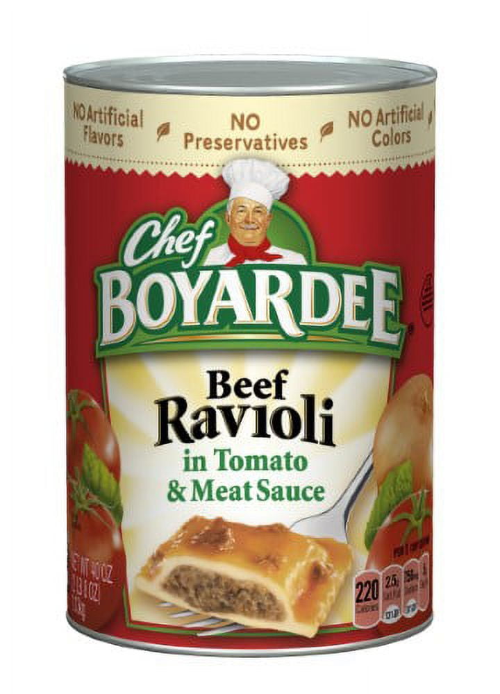 Chef Boyardee Beef Ravioli in Tomato &amp; Meat Sauce Pack of 2