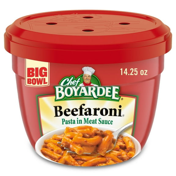Chef Boyardee Beefaroni, Pasta in Meat Sauce, 14.25 oz (Pack of 4)