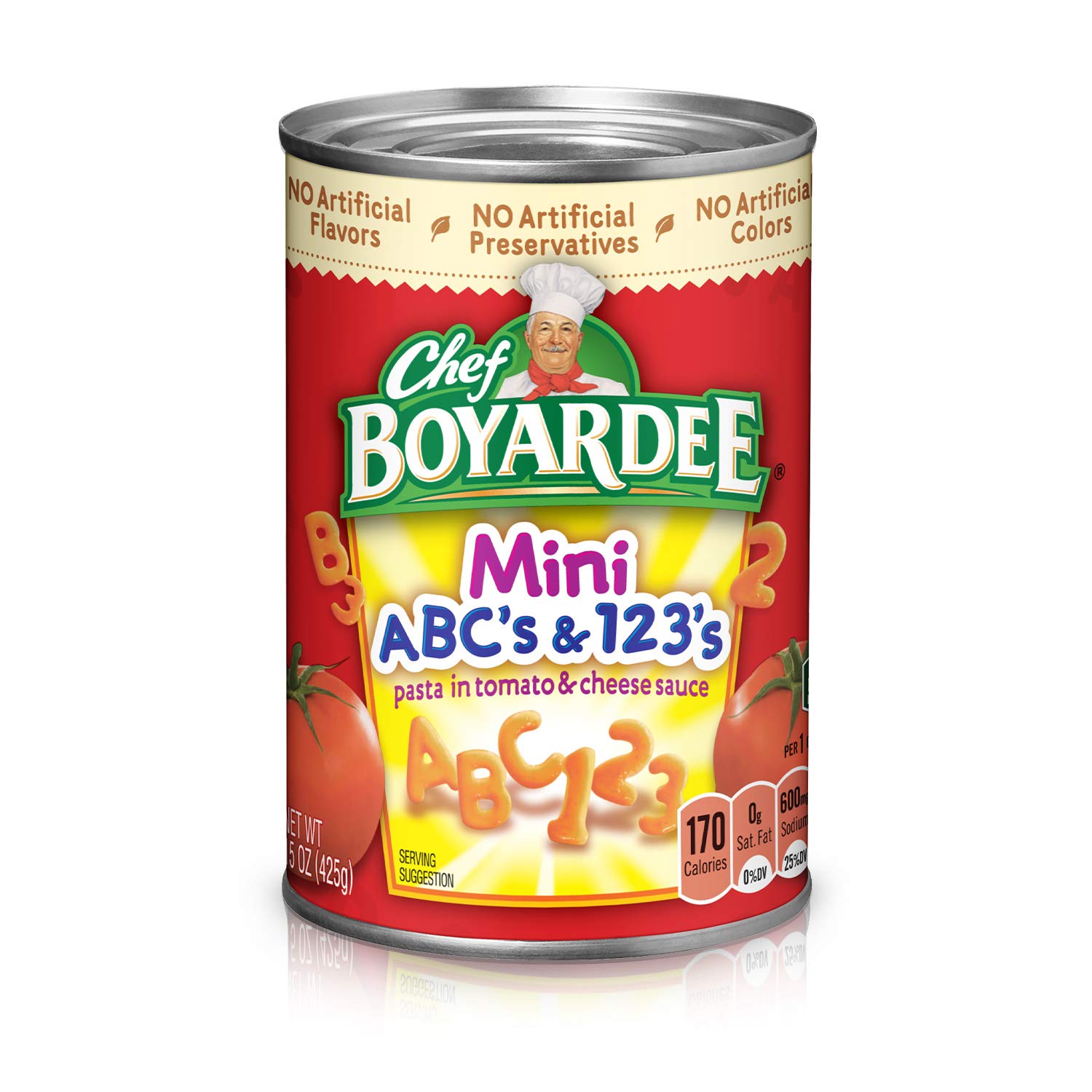 Chef Boyardee Mini Abc,S And 123,S, 15 Oz - Walmart.com