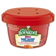 thumbnail image 1 of Chef Boyardee Mini Beef Ravioli & Meatballs in Tomato Sauce, Microwavable Meal, 7.5 oz. Bowl, 1 of 9