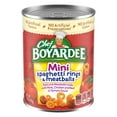 thumbnail image 1 of Chef Boyardee Mini Spaghetti Rings and Meatballs in Tomato Sauce, Ready-to-Eat Meal, 15 oz. Can, 1 of 10