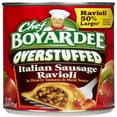 thumbnail image 1 of Chef Boyardee Overstuffed Italian Sausage Ravioli, 15 Oz, 1 of 2