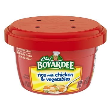 Chef Boyardee Rice with Chicken and Vegetables, Microwavable Bowl,  7.25 oz