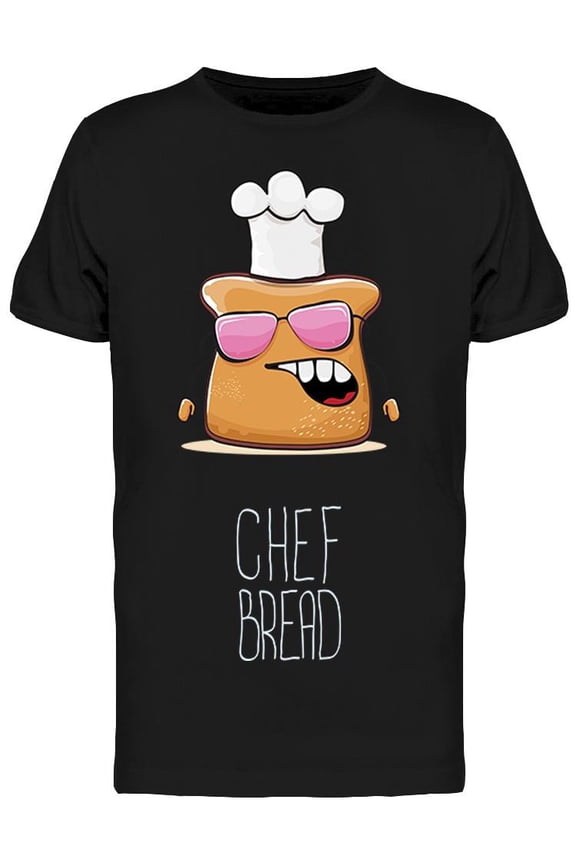 Chef Bread T-Shirt Men -Image by Shutterstock, Male XX-Large