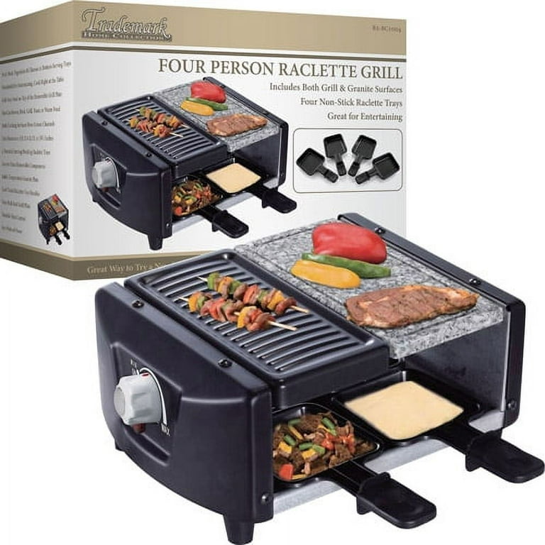 RACLETTE GRILL 4 PERS. MOULINEX - Tendance Plus