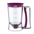 thumbnail image 1 of Chef Buddy Pancake Batter Dispenser with Squeeze Handle for Batter (Purple), 1 of 7