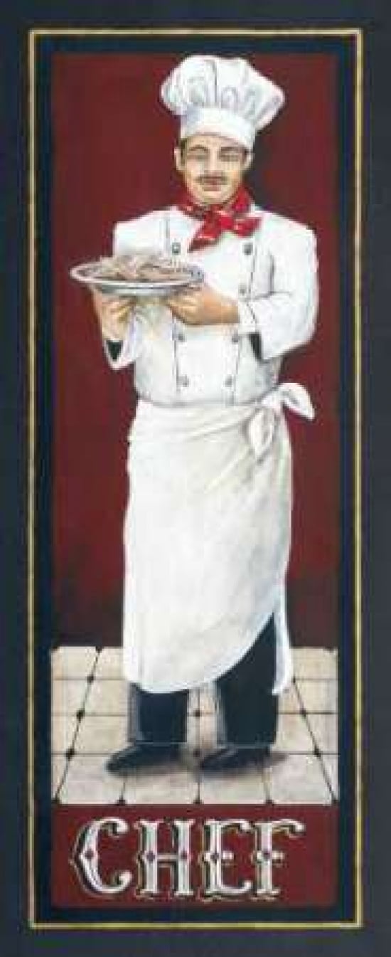 Chef Canvas Art - Gregory Gorham (10 x 20)