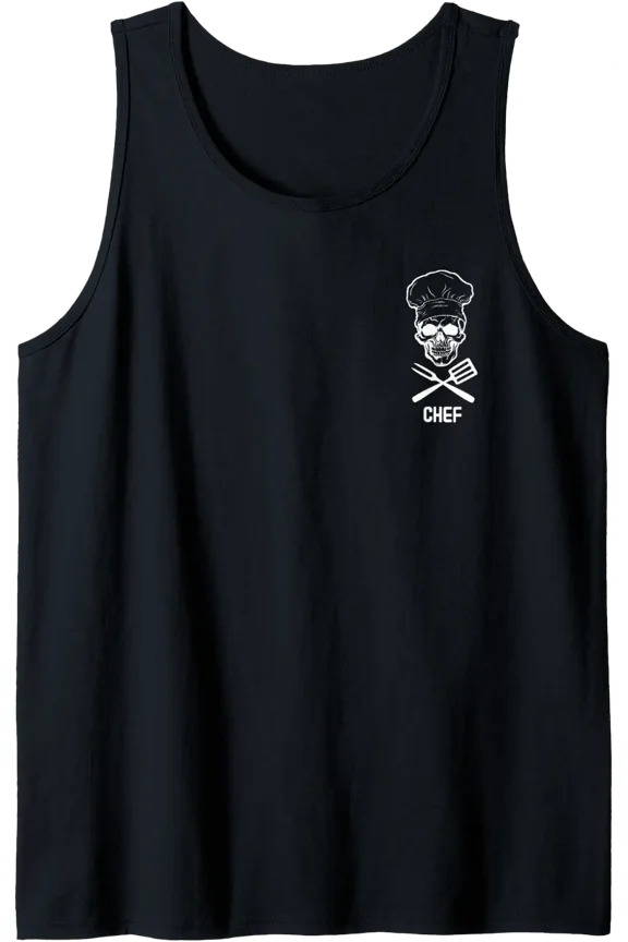 Chef Chef Cooking Clothes Chefs Odd Cooking Tank Top Size S-3XL
