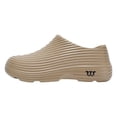 thumbnail image 1 of Chef Clogs for Men Women Nonslip Waterproof Oil-Proof Kitchen Work Shoes with Arch Support Lightweight Comfy Slip on Slides​ Khaki Size 9, 1 of 5