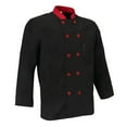 thumbnail image 1 of Chef Coat Jacket Unisex Uniform Kitchen Cooking Classic Design -, 1 of 10