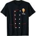 thumbnail image 1 of Chef Coat T-Shirt-Chef Uniform Jacket Shirt-Culinary GIFT T-Shirt, 1 of 4