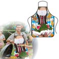 thumbnail image 1 of Chef Coat plus Size Cooking Smocks for Women with Pockets Oktoberfest Unisex Apron For Men And Women Polyester Material Suitable For Mardi Oktoberfest Daily Life, 1 of 8