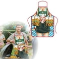 thumbnail image 1 of Chef Coat plus Size Cooking Smocks for Women with Pockets Oktoberfest Unisex Apron For Men And Women Polyester Material Suitable For Mardi Oktoberfest Daily Life, 1 of 8