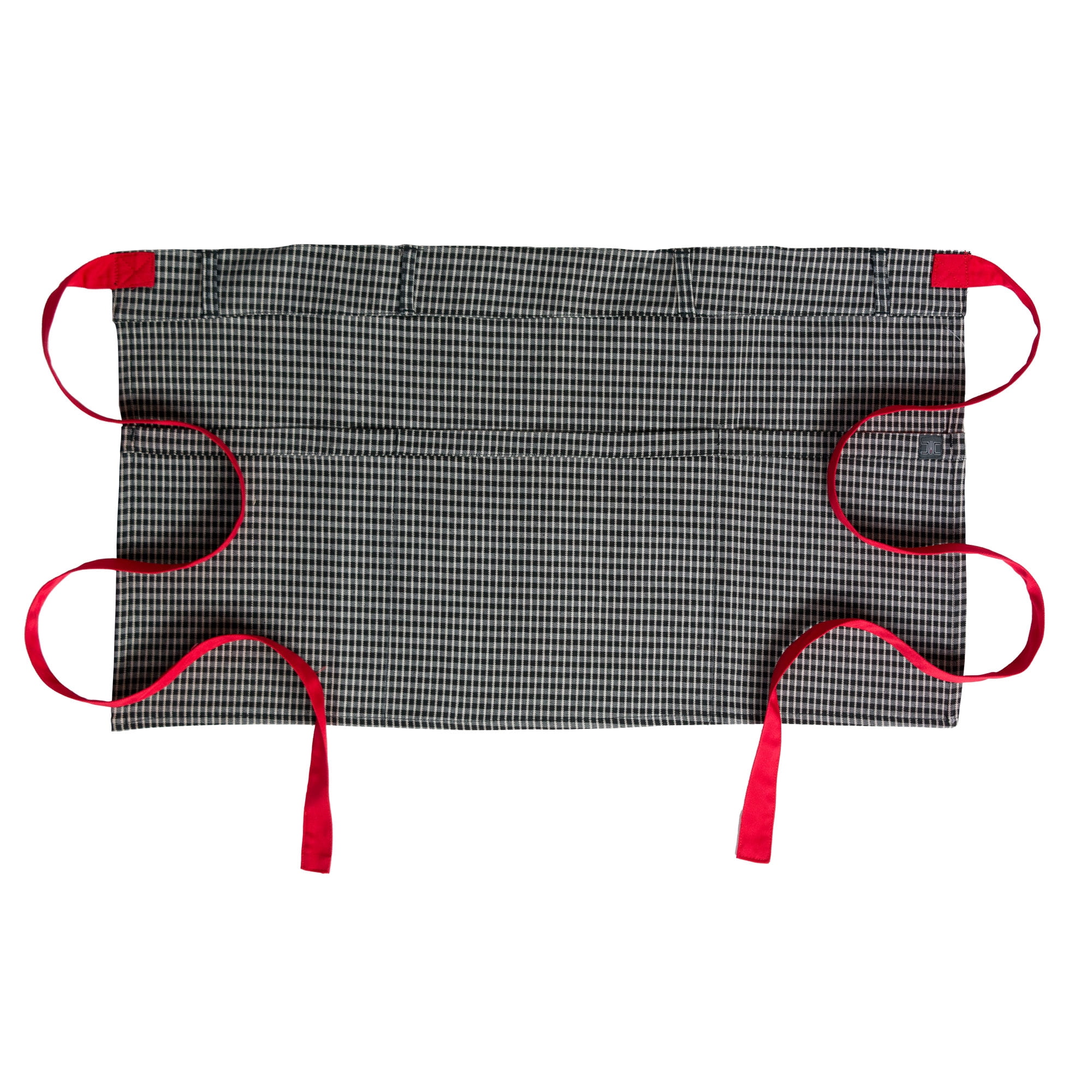 Chef Code 3-Section Pocket Denim Reversible Chef Apron, 14" Long ...