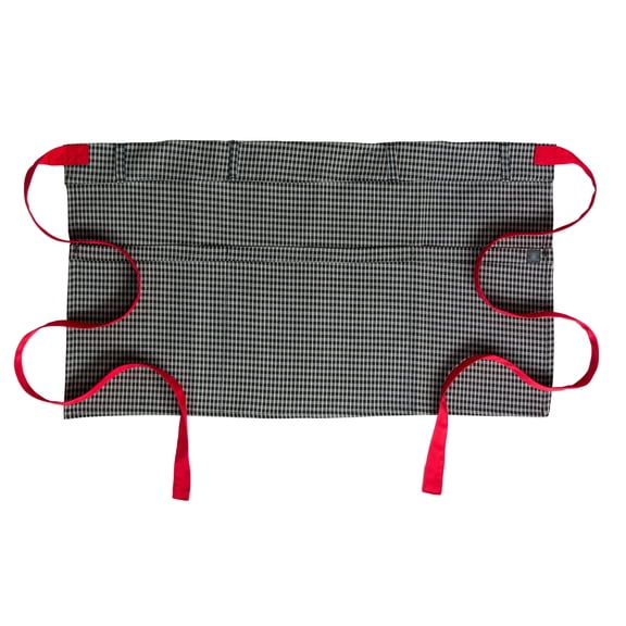 Chef Code 3-Section Pocket Denim Reversible Chef Apron, 14" Long