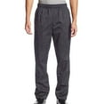 thumbnail image 1 of Chef Code Baggy Chef Pants with Wide 2" Elastic Waistband, Charcoal, 3XL, 1 of 2