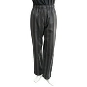 Chef Code Baggy Chef Pants with Zipper Fly, Triple Stripe Black/Charcoal, 5XL